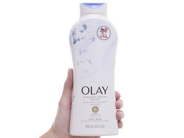 Sữa tắm tẩy tế bào chết dịu nhẹ Olay Body Wash