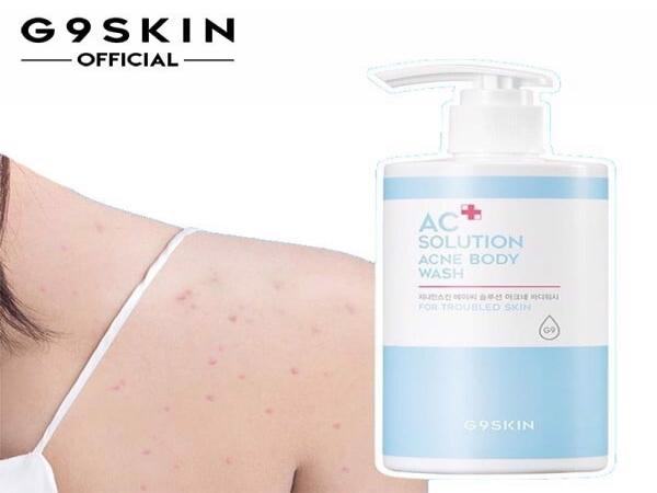 Sữa tắm G9Skin AC Solution Acne Body Wash cho da mụn